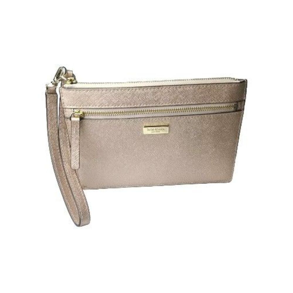 Kate Spade New York Tinie Laurel Way Rosegold Wristlet Retail $119 - Picture 3 of 9